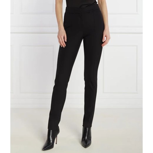BOSS BLACK Spodnie cygaretki Tukeva | Slim Fit ze sklepu Gomez Fashion Store w kategorii Spodnie damskie - zdjęcie 167966361