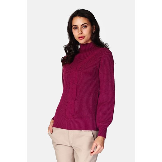 ASSUILI Kaszmirowy sweter w kolorze różowym ze sklepu Limango Polska w kategorii Swetry damskie - zdjęcie 167967763