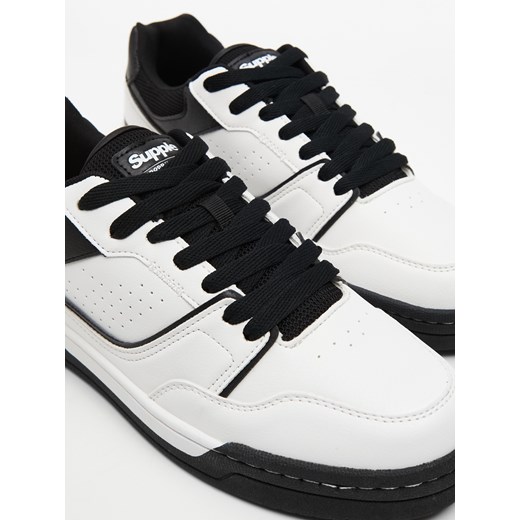 Cropp - Czarno-białe sneakersy - czarny Cropp 42 okazja Cropp