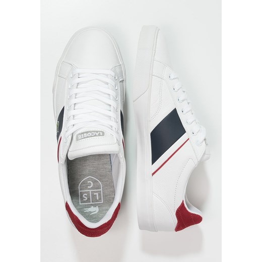 Lacoste FAIRLEAD Tenisówki i Trampki white/dark blue zalando okrągłe