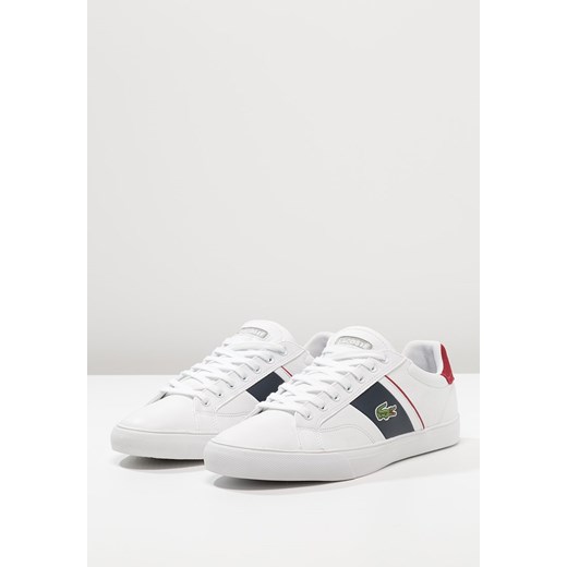 Lacoste FAIRLEAD Tenisówki i Trampki white/dark blue zalando bialy sznurowane