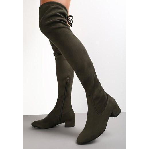 Zielone Kozaki Genial Renee 38 renee.pl promocyjna cena