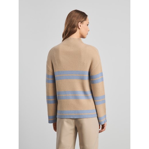 Sinsay - Sweter ze stójką - wielobarwny Sinsay L Sinsay