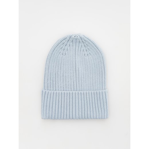 Reserved - Bawełniana czapka beanie - niebieski ze sklepu Reserved w kategorii Czapki dziecięce - zdjęcie 168078692