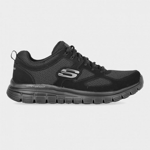 Męskie buty treningowe SKECHERS Burns Agoura - czarne Skechers 43 Sportstylestory.com wyprzedaż