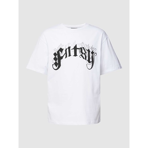 T-shirt z nadrukiem z logo Fntsy S wyprzedaż Peek&Cloppenburg 