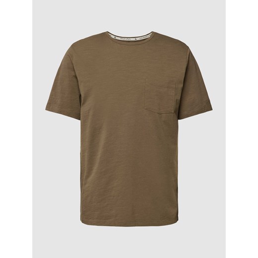 T-shirt z kieszenią na piersi model ‘SLUB YARN’ ze sklepu Peek&Cloppenburg  w kategorii T-shirty męskie - zdjęcie 168081834