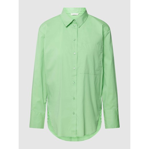 Bluzka koszulowa z kieszenią na piersi ze sklepu Peek&Cloppenburg  w kategorii Koszule damskie - zdjęcie 168082544