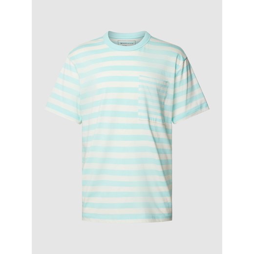 T-shirt typu oversized ze wzorem w paski Tom Tailor Denim M Peek&Cloppenburg  promocyjna cena