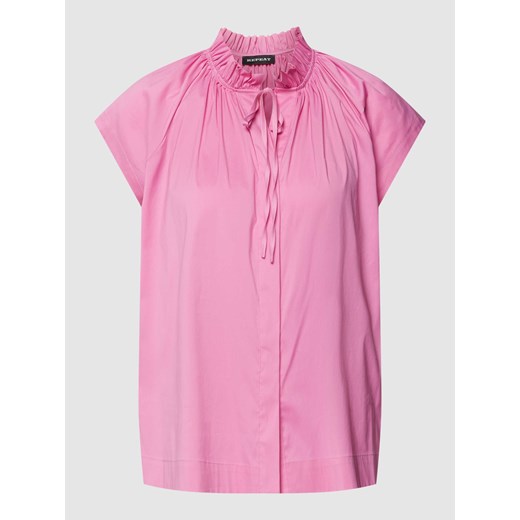Top bluzkowy z falbankami i wiązaniem ze sklepu Peek&Cloppenburg  w kategorii Bluzki damskie - zdjęcie 168082680