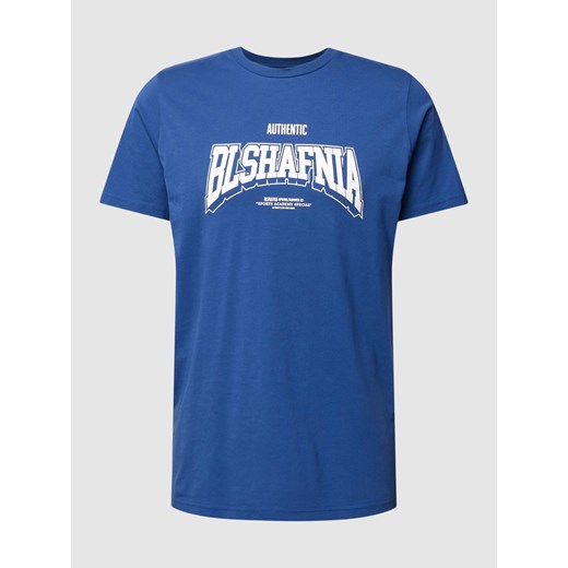 T-shirt z nadrukiem z napisem model ‘College 2’ ze sklepu Peek&Cloppenburg  w kategorii T-shirty męskie - zdjęcie 168083501