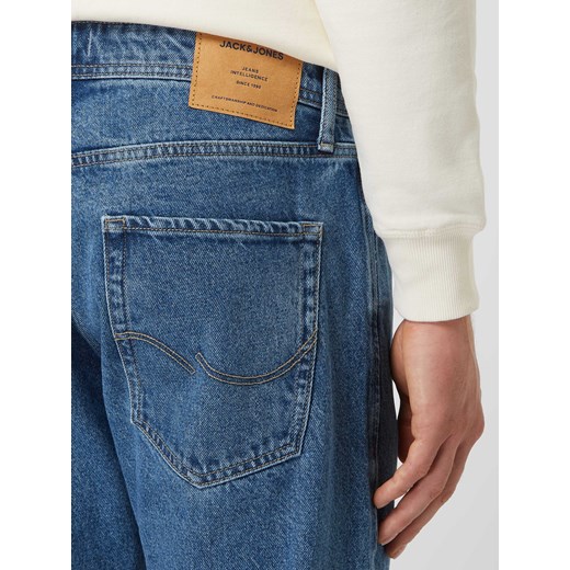 Jeansy z wysokim stanem o luźnym kroju z bawełny model ‘Chris’ Jack & Jones 34/30 promocyjna cena Peek&Cloppenburg 