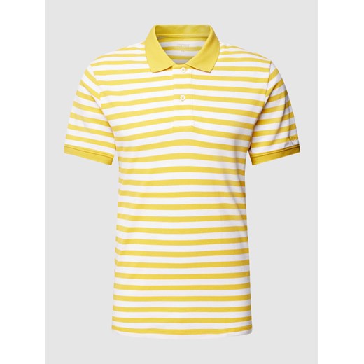 Koszulka polo o kroju slim fit w paski ze sklepu Peek&Cloppenburg  w kategorii T-shirty męskie - zdjęcie 168084243