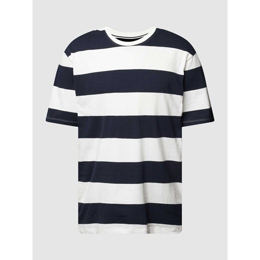 T-shirt typu oversized w blokowe pasy ze sklepu Peek&Cloppenburg  w kategorii T-shirty męskie - zdjęcie 168084740