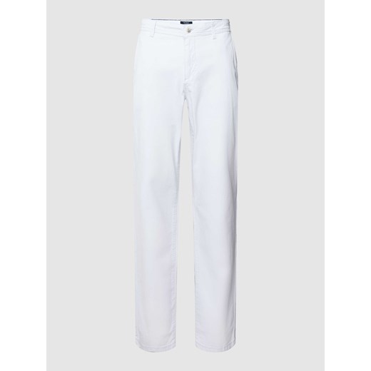 Spodnie z fakturowanym wzorem ze sklepu Peek&Cloppenburg  w kategorii Spodnie męskie - zdjęcie 168085151