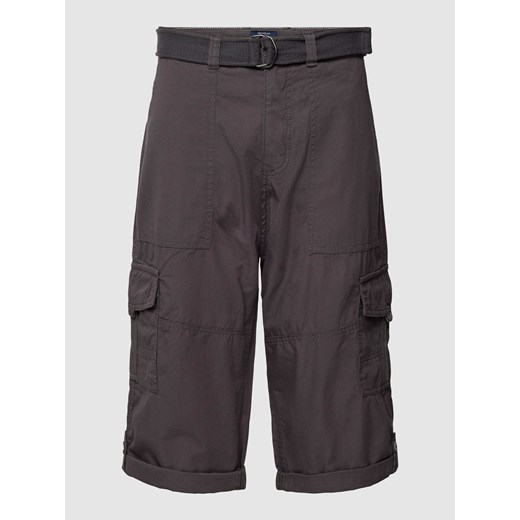Szorty cargo z paskiem ze sklepu Peek&Cloppenburg  w kategorii Spodenki męskie - zdjęcie 168085550