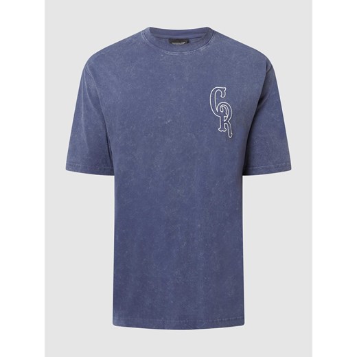 T-shirt z bawełny bio ze sklepu Peek&Cloppenburg  w kategorii T-shirty męskie - zdjęcie 168085732