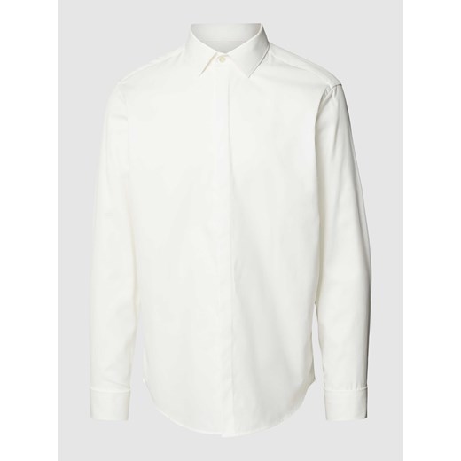 Koszula biznesowa o kroju regular fit z krytą listwą guzikową ze sklepu Peek&Cloppenburg  w kategorii Koszule męskie - zdjęcie 168085762