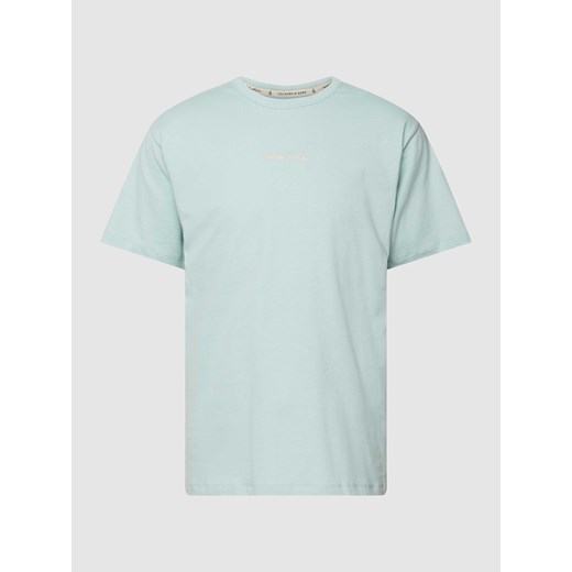 T-shirt z wyhaftowanym logo ze sklepu Peek&Cloppenburg  w kategorii T-shirty męskie - zdjęcie 168085923