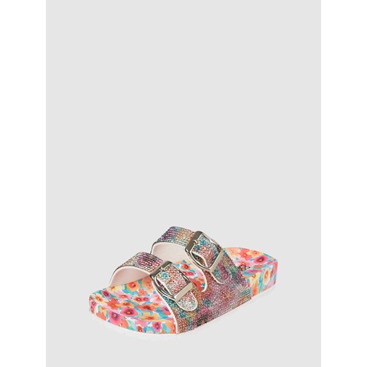 Sandały z kamieniami stras ze sklepu Peek&Cloppenburg  w kategorii Klapki dziecięce - zdjęcie 168086031