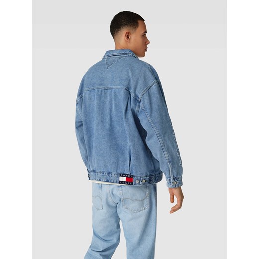 Kurtka jeansowa o kroju oversized z wyhaftowanym logo model ‘AIDEN’ Tommy Jeans L Peek&Cloppenburg  okazja