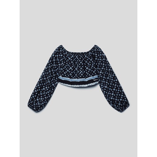 Bluzka we wzory na całej powierzchni ze sklepu Peek&Cloppenburg  w kategorii Bluzki dziewczęce - zdjęcie 168087053