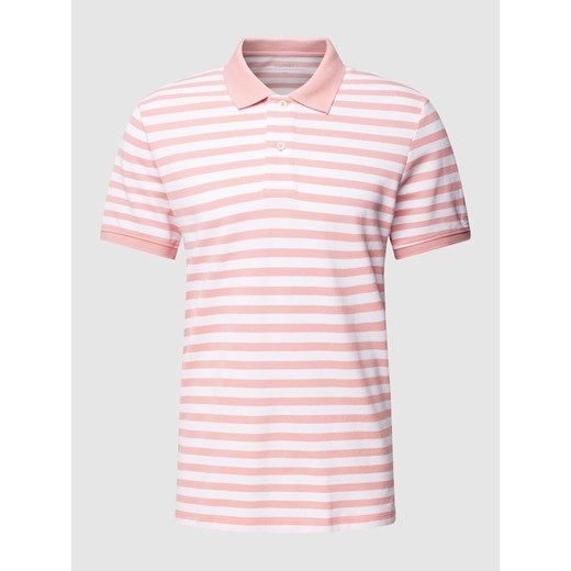 Koszulka polo o kroju slim fit w paski ze sklepu Peek&Cloppenburg  w kategorii T-shirty męskie - zdjęcie 168087913