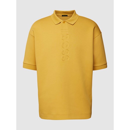 Koszulka polo o kroju relaxed fit z detalami z logo model ‘Pirax’ M promocyjna cena Peek&Cloppenburg 