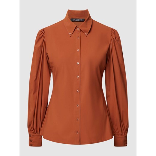 Bluzka z bufiastymi rękawami model ‘Doris’ ze sklepu Peek&Cloppenburg  w kategorii Bluzki damskie - zdjęcie 168088543
