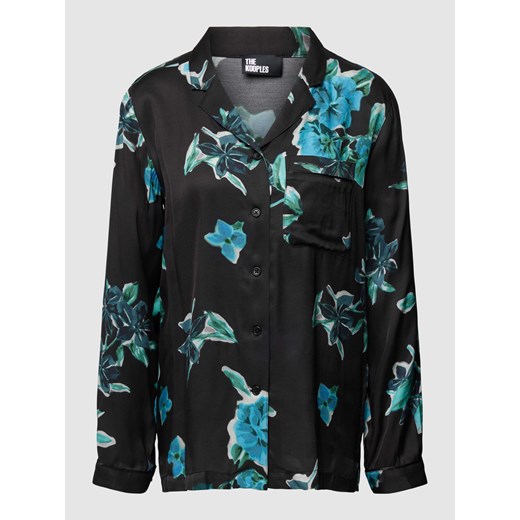 Bluzka z wiskozy ze wzorem na całej powierzchni ze sklepu Peek&Cloppenburg  w kategorii Koszule damskie - zdjęcie 168088894