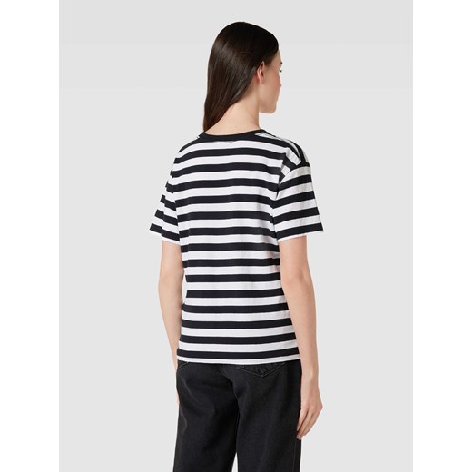 T-shirt z okrągłym dekoltem model ‘STRIPE’ Polo Ralph Lauren S promocyjna cena Peek&Cloppenburg 