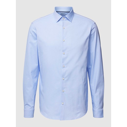 Koszula biznesowa o kroju regular fit z kołnierzykiem typu kent ze sklepu Peek&Cloppenburg  w kategorii Koszule męskie - zdjęcie 168089152