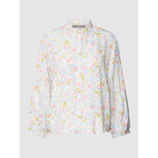 Bluzka koszulowa z wzorem na całej powierzchni ze sklepu Peek&Cloppenburg  w kategorii Koszule damskie - zdjęcie 168089234