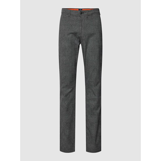 Spodnie do garnituru o kroju slim fit z lamowanymi kieszeniami z tyłu ze sklepu Peek&Cloppenburg  w kategorii Spodnie męskie - zdjęcie 168089871