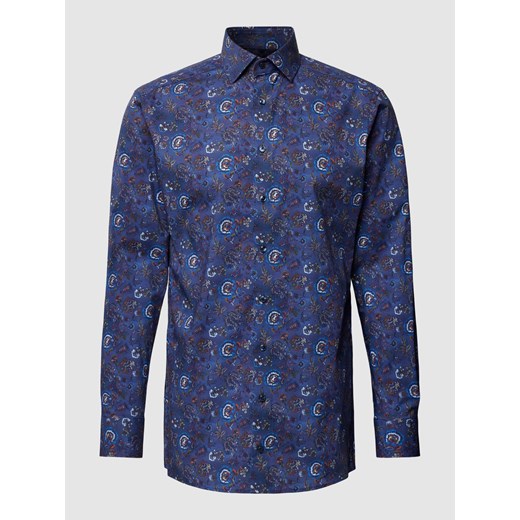 Koszula biznesowa o kroju modern fit z kwiatowym wzorem na całej powierzchni Olymp 41 wyprzedaż Peek&Cloppenburg 