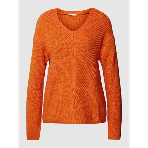 Sweter z dzianiny z obniżonymi ramionami ze sklepu Peek&Cloppenburg  w kategorii Swetry damskie - zdjęcie 168090000