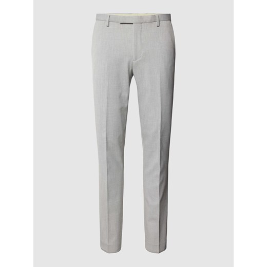 Spodnie do garnituru z fakturowanym wzorem ze sklepu Peek&Cloppenburg  w kategorii Spodnie męskie - zdjęcie 168090473
