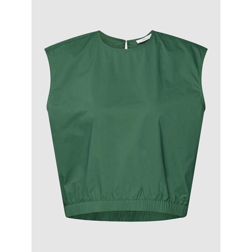 Top bluzkowy krótki z dekoltem w serek ze sklepu Peek&Cloppenburg  w kategorii Bluzki damskie - zdjęcie 168090600