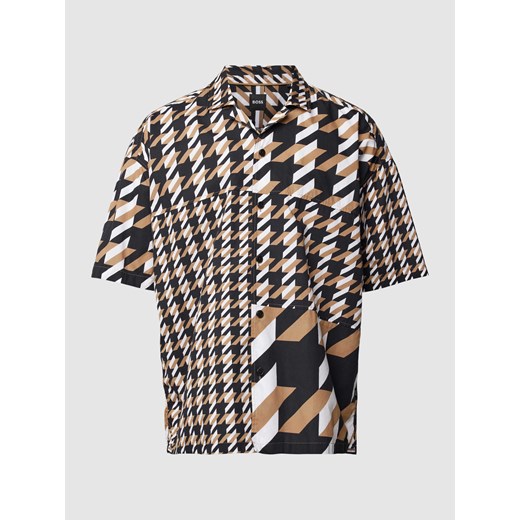 Koszula casualowa ze wzorem na całej powierzchni model ‘Drew’ ze sklepu Peek&Cloppenburg  w kategorii Koszule męskie - zdjęcie 168090962