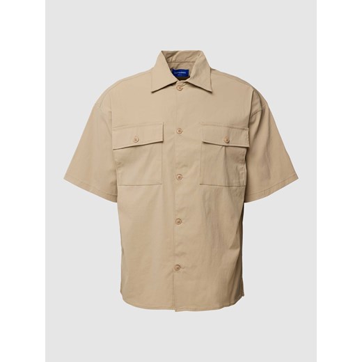 Koszula casualowa z listwą guzikową model ‘MONTANA’ ze sklepu Peek&Cloppenburg  w kategorii Koszule męskie - zdjęcie 168091274