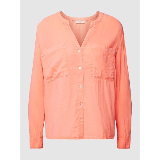 Bluzka z kieszeniami na piersi ze sklepu Peek&Cloppenburg  w kategorii Bluzki damskie - zdjęcie 168092081