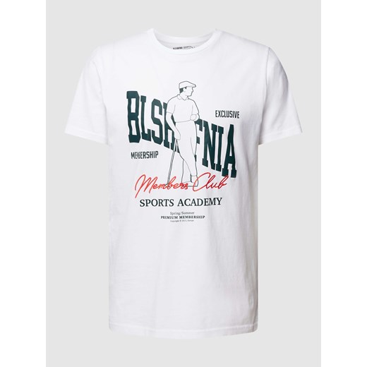 T-shirt z nadrukiem z napisem model ‘Golf’ ze sklepu Peek&Cloppenburg  w kategorii T-shirty męskie - zdjęcie 168092283