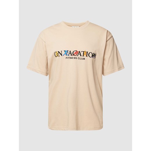 T-shirt z okrągłym dekoltem model ‘Fitness’ On Vacation M promocja Peek&Cloppenburg 