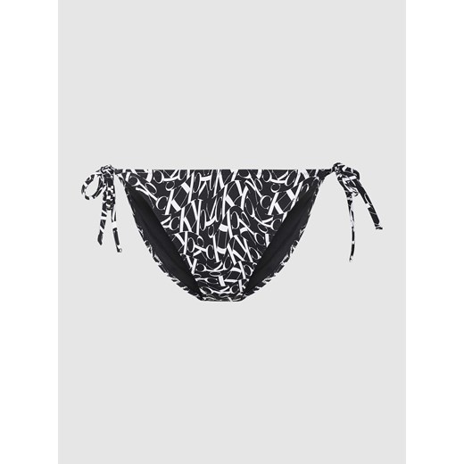 Figi bikini ze wzorem z logo ze sklepu Peek&Cloppenburg  w kategorii Stroje kąpielowe - zdjęcie 168092743