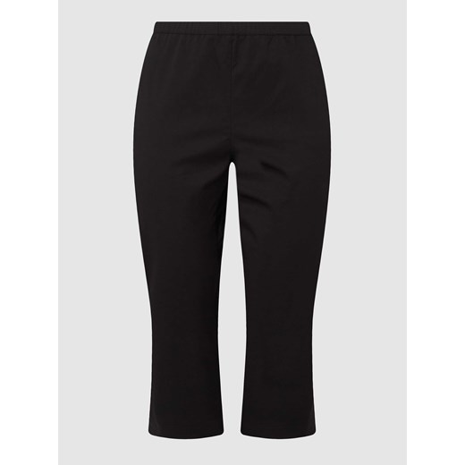 Spodnie capri PLUS SIZE z elastycznym pasem ze sklepu Peek&Cloppenburg  w kategorii Spodnie damskie - zdjęcie 168093861