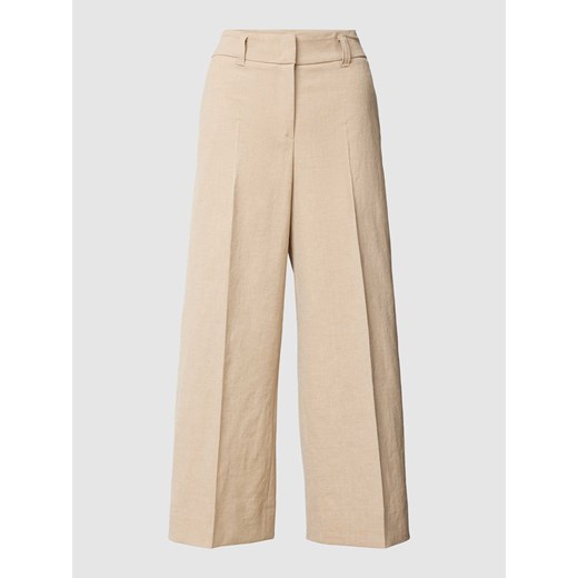 Spodnie materiałowe o skróconym kroju model ‘CARINA’ ze sklepu Peek&Cloppenburg  w kategorii Spodnie damskie - zdjęcie 168094102