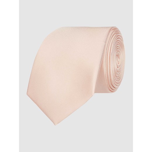 Krawat z czystego jedwabiu (6 cm) Monti One Size Peek&Cloppenburg  okazyjna cena