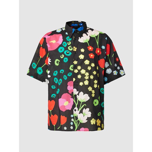 Koszula casualowa z kwiatowym wzorem model ‘CHEMISE’ ze sklepu Peek&Cloppenburg  w kategorii Koszule męskie - zdjęcie 168094152