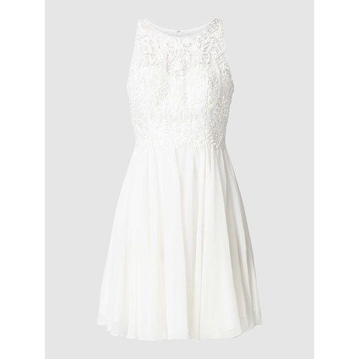 Suknia ślubna z siateczki i szyfonu ze sklepu Peek&Cloppenburg  w kategorii Sukienki - zdjęcie 168094332
