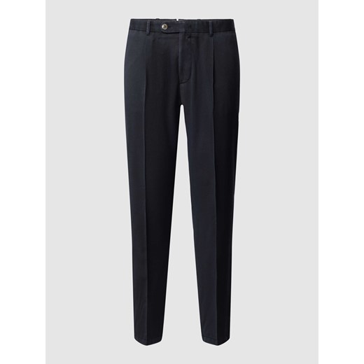 Spodnie do garnituru o kroju shaped fit z wpuszczanymi kieszeniami model ‘Scalo’ ze sklepu Peek&Cloppenburg  w kategorii Spodnie męskie - zdjęcie 168094414